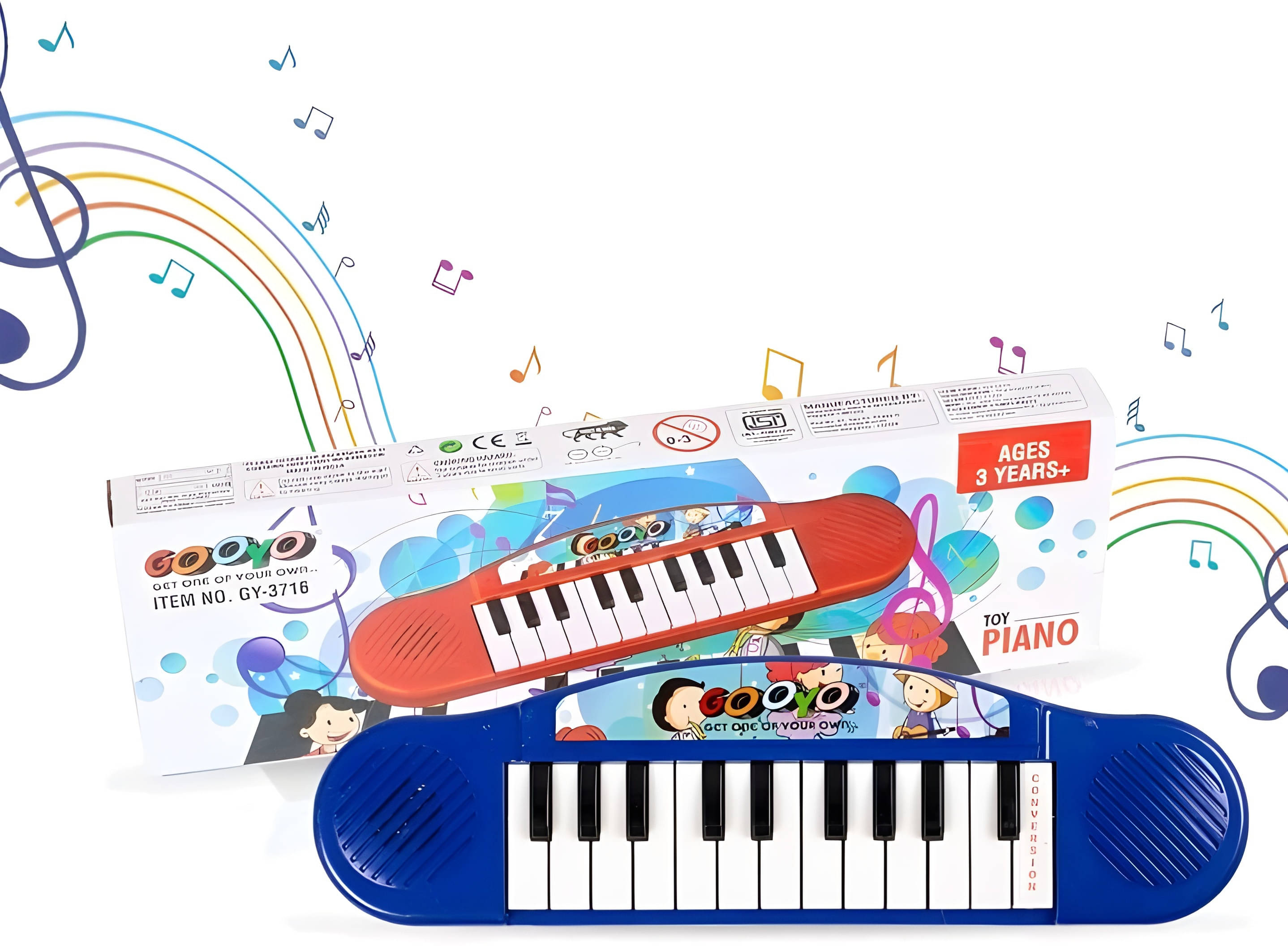     			Multi-Function Portable Electronic Keyboard Piano Musical Toys for Babies Kids
