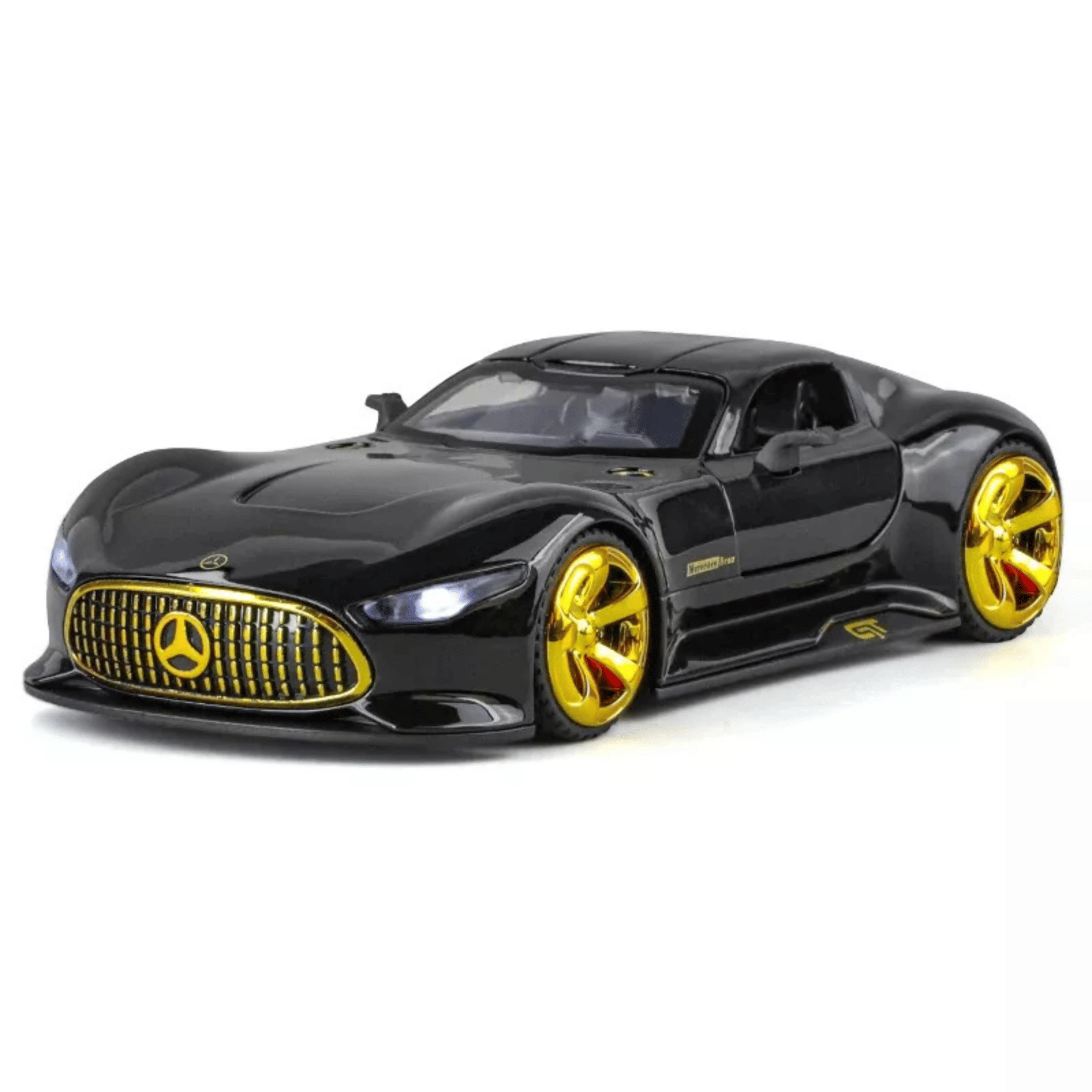     			NestyFox Classic Mercedes AMG Die-Cast Model Car - Unisex Toy Car for Kids & Collectors