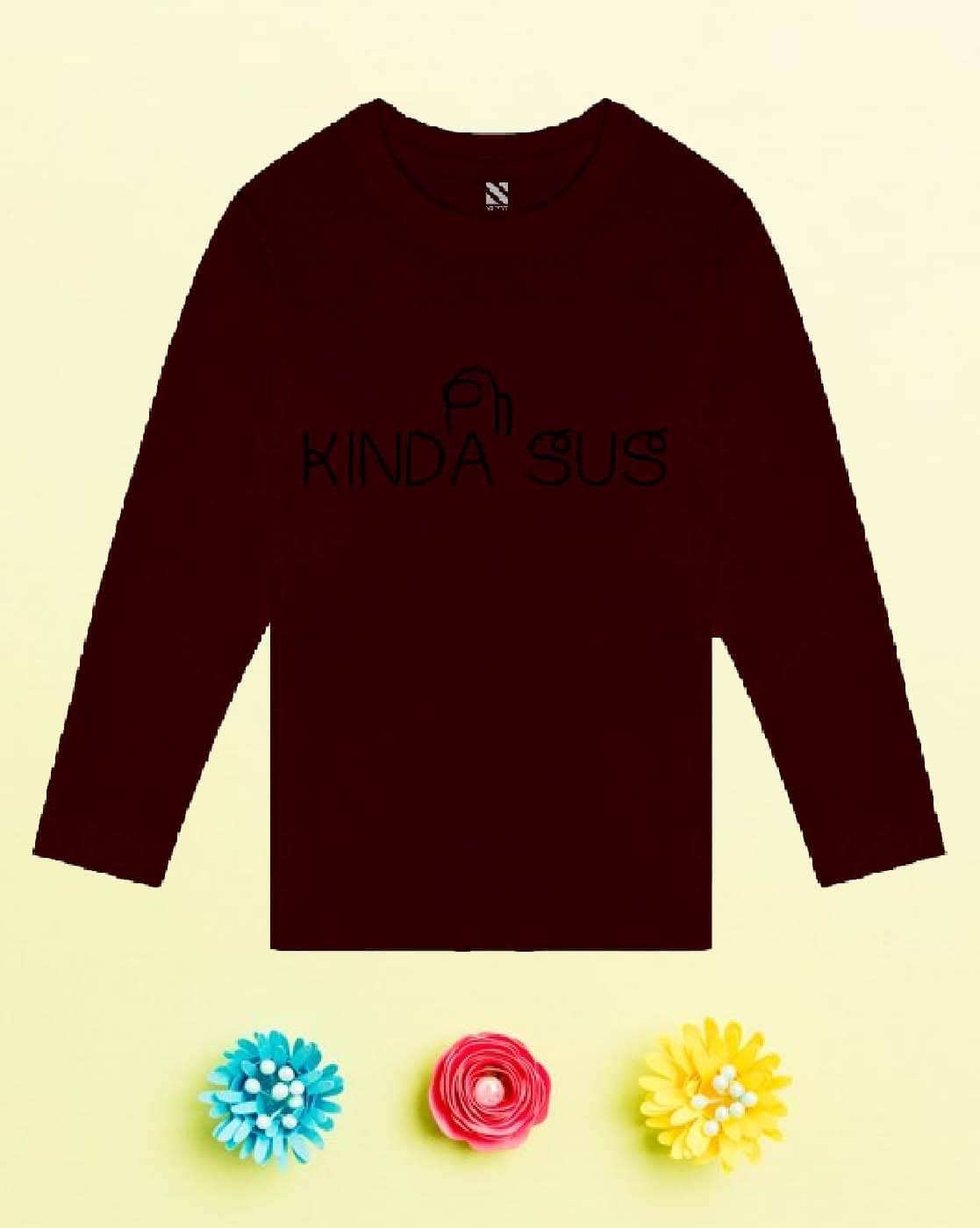     			Nusyl Pack of 1 Boys Cotton Blend T-Shirt ( Wine )
