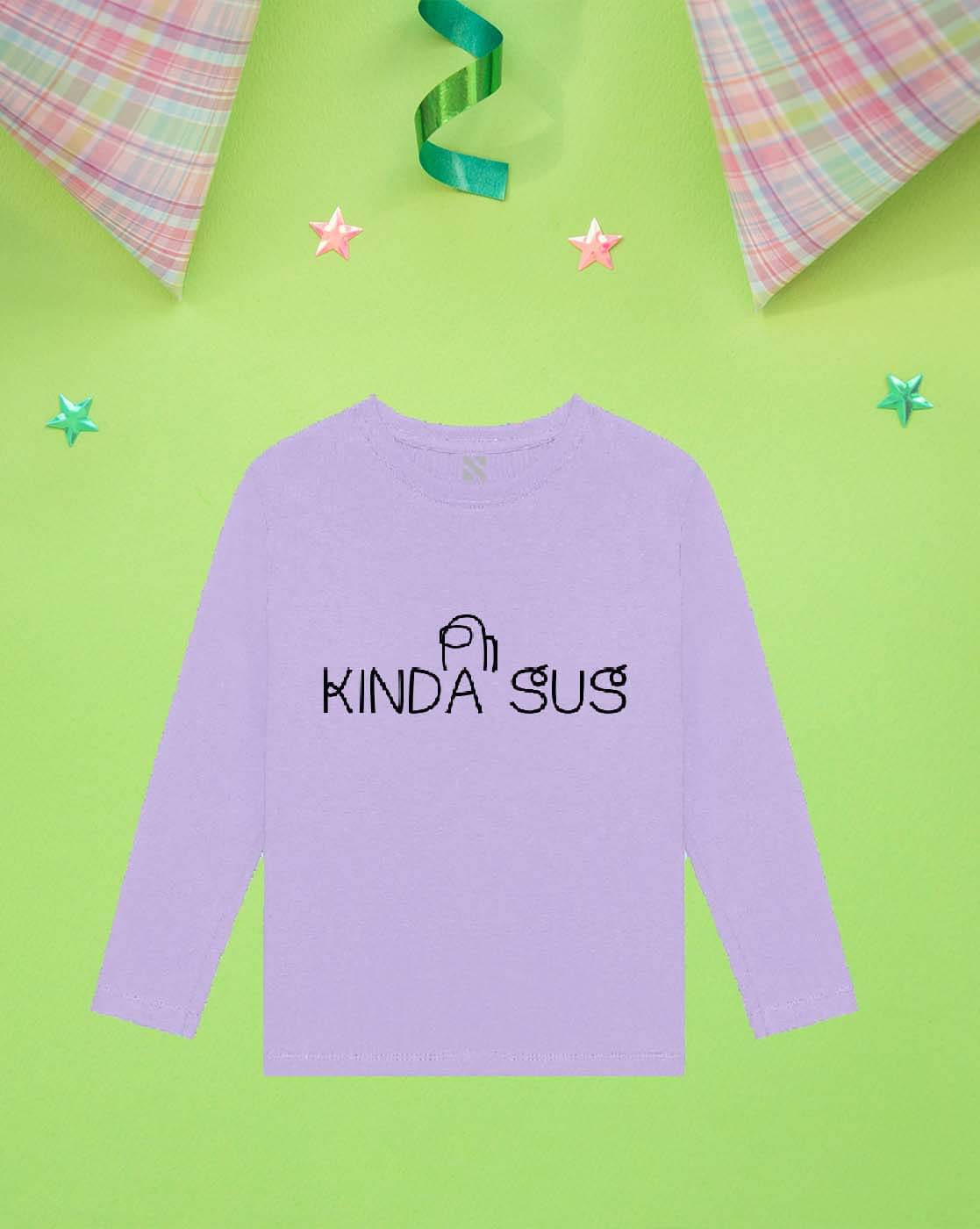     			Nusyl Pack of 1 Boys Cotton Blend T-Shirt ( Purple )