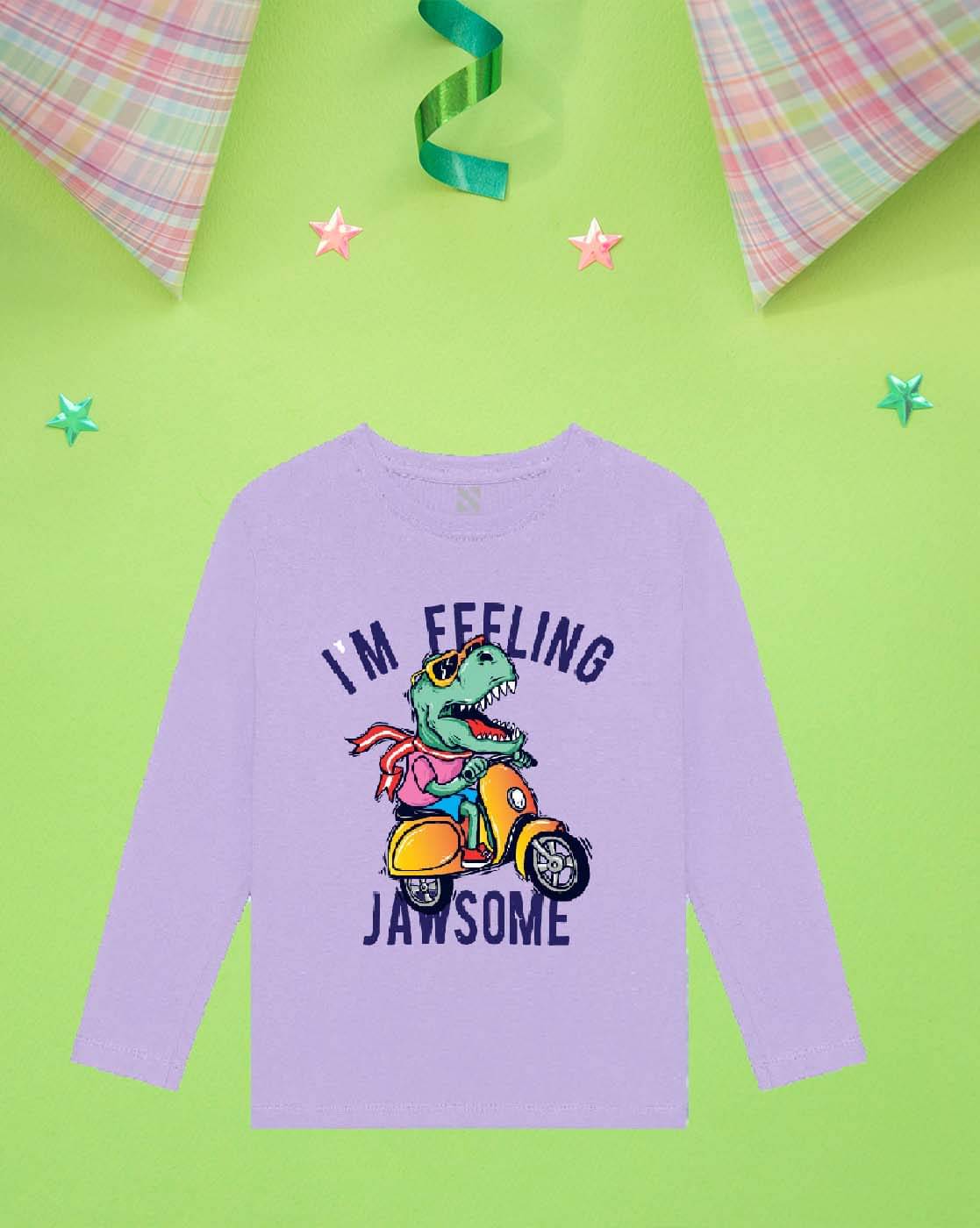     			Nusyl Pack of 1 Boys Cotton Blend T-Shirt ( Purple )