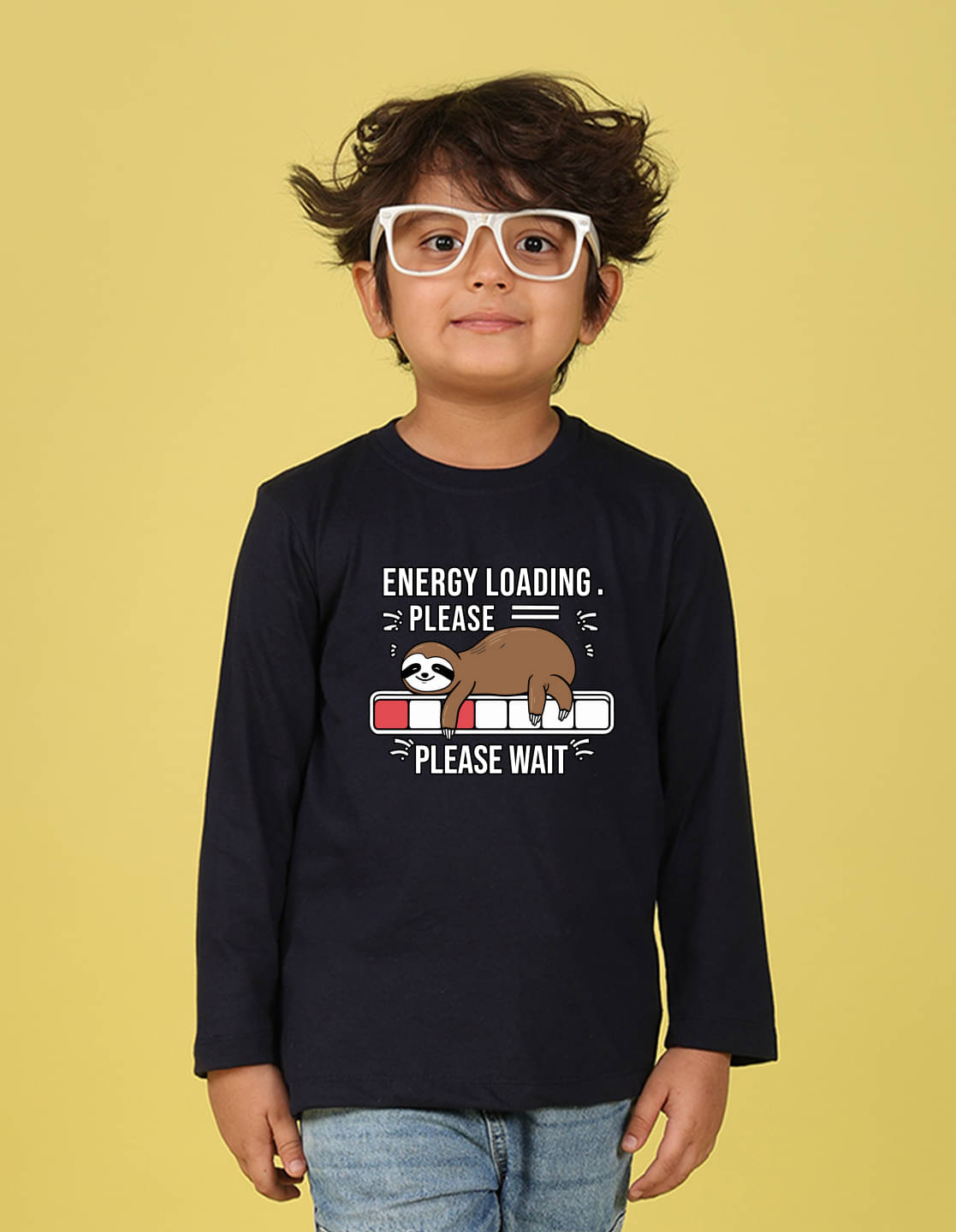    			Nusyl Pack of 1 Boys Cotton Blend T-Shirt ( Blue )