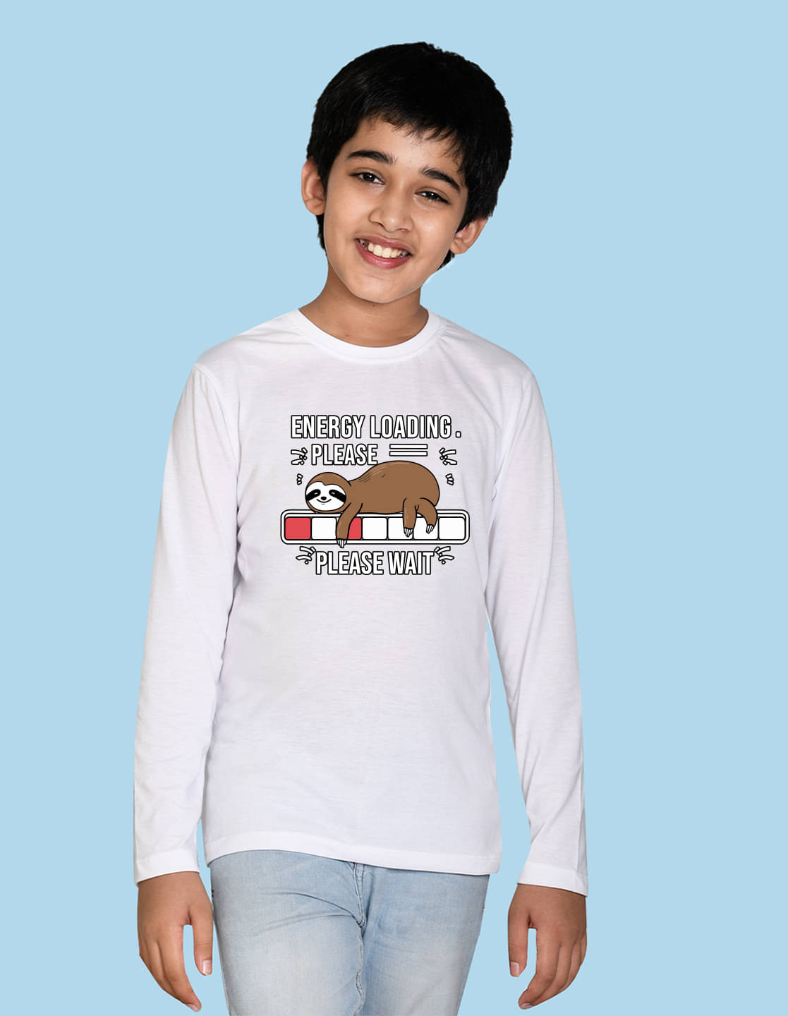     			Nusyl Pack of 1 Boys Cotton Blend T-Shirt ( White )