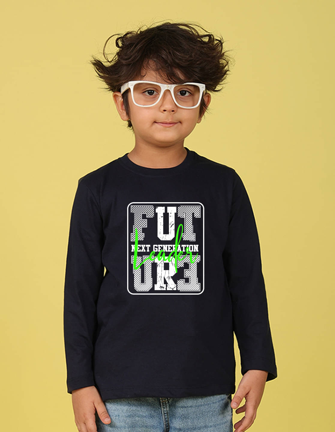     			Nusyl Pack of 1 Boys Cotton Blend T-Shirt ( Blue )