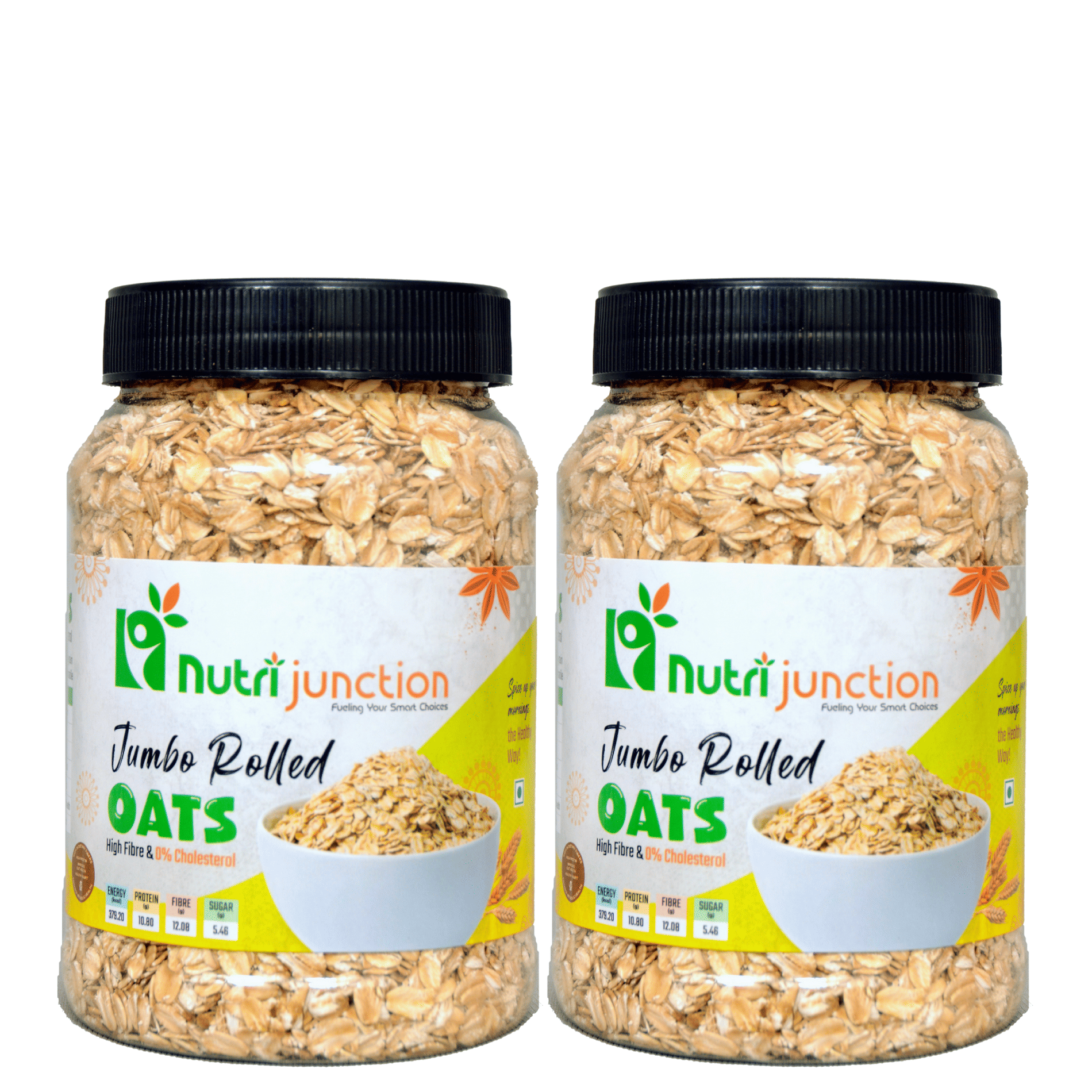     			NutriJunction Jambo Rolled oats Flakes 1000 gm Pack of 2