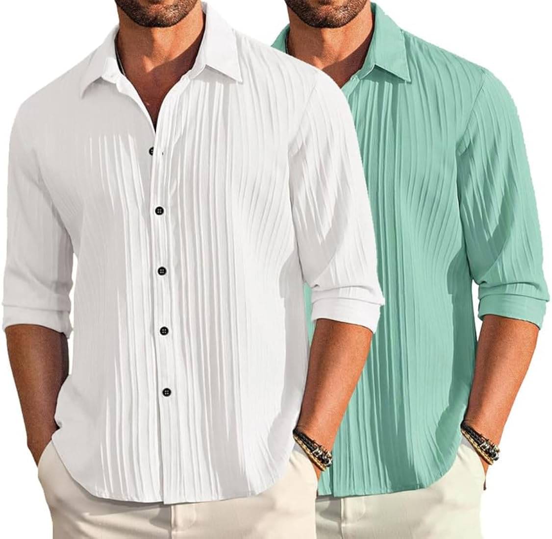 OQUENT Poly Cotton Regular Fit Self Design Full Sleeves Men's Casual Shirt - Multicolor 8 ( Pack of 1 ) OQUENT Poly Cotton Regular Fit Self Design Full Sleeves Men's Casual Shirt - Multicolor 8 ( Pack of 1 )