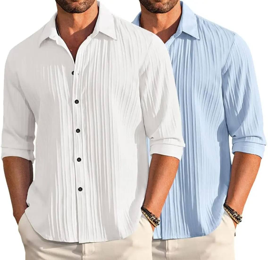 OQUENT Poly Cotton Regular Fit Self Design Full Sleeves Men's Casual Shirt - Multicolor 10 ( Pack of 1 ) OQUENT Poly Cotton Regular Fit Self Design Full Sleeves Men's Casual Shirt - Multicolor 10 ( Pack of 1 )