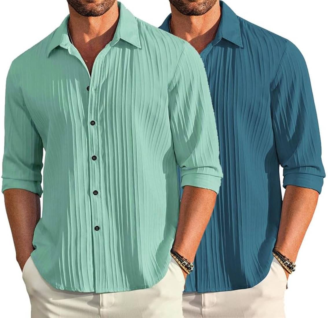OQUENT Poly Cotton Regular Fit Self Design Full Sleeves Men's Casual Shirt - Multicolor 2 ( Pack of 1 ) OQUENT Poly Cotton Regular Fit Self Design Full Sleeves Men's Casual Shirt - Multicolor 2 ( Pack of 1 )