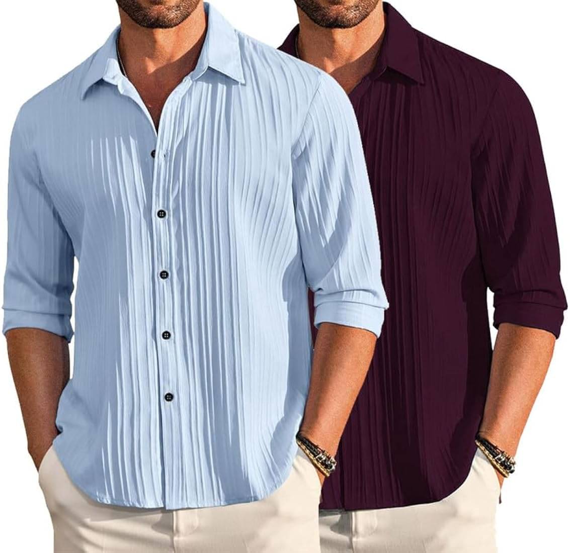 OQUENT Poly Cotton Regular Fit Self Design Full Sleeves Men's Casual Shirt - Multicolor 13 ( Pack of 1 ) OQUENT Poly Cotton Regular Fit Self Design Full Sleeves Men's Casual Shirt - Multicolor 13 ( Pack of 1 )