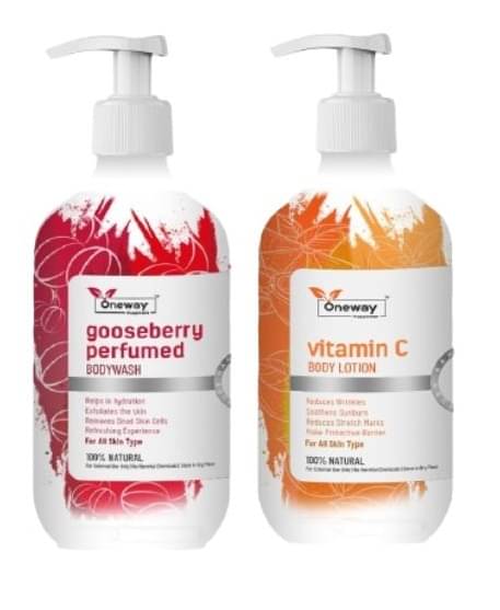 Oneway Happiness Daily Care Lotion For All Skin Type 600 ml ( Pack of 2 ) Oneway Happiness Daily Care Lotion For All Skin Type 600 ml ( Pack of 2 )