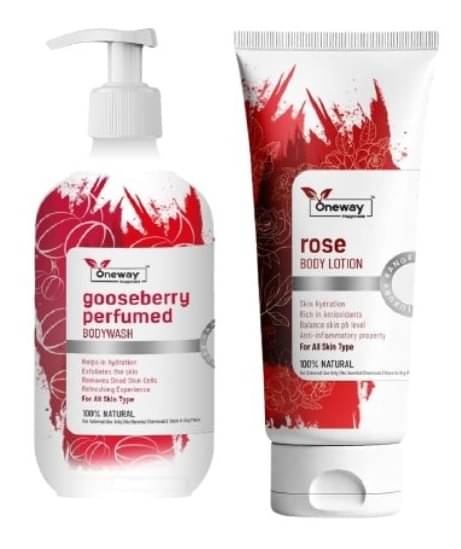 Oneway Happiness Daily Care Lotion For All Skin Type 400 ml ( Pack of 2 )     			Oneway Happiness Daily Care Lotion For All Skin Type 400 ml ( Pack of 2 )