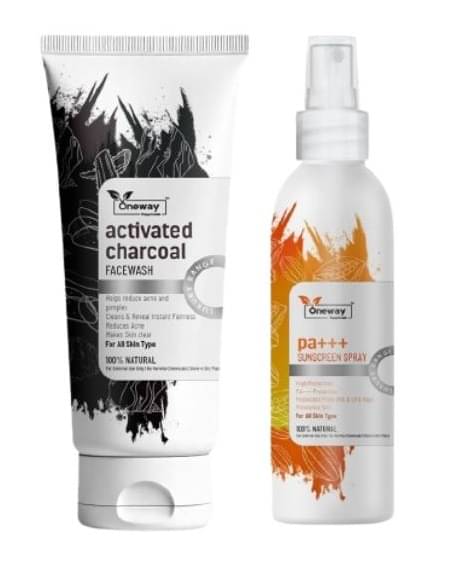     			Oneway Happiness - Tan Removal Face Wash + Scrub For All Skin Type ( Pack of 2 )