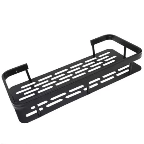     			PACK OF 1 Shelves Bathroom Shelves No-Drill Corner Shelf plastic Shower Storage Rack Holder Toilet Organizer Holder Wall Mount Shower Room Rack