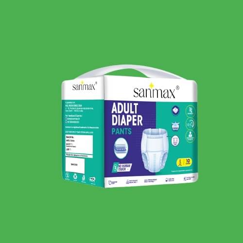     			Sanmax ADULT DIAPER Large 10 Pcs Pack of 1