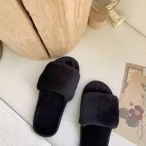     			Shoemusq Black Women's Flip Flop