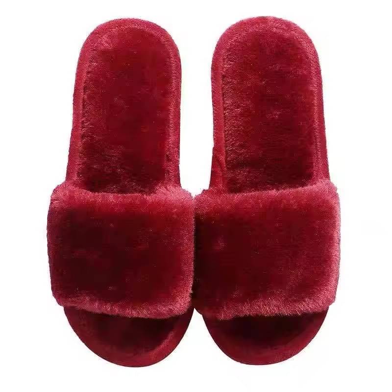     			Shoemusq Maroon Women's Flip Flop