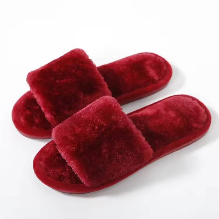     			Shoemusq Maroon Women's Flip Flop