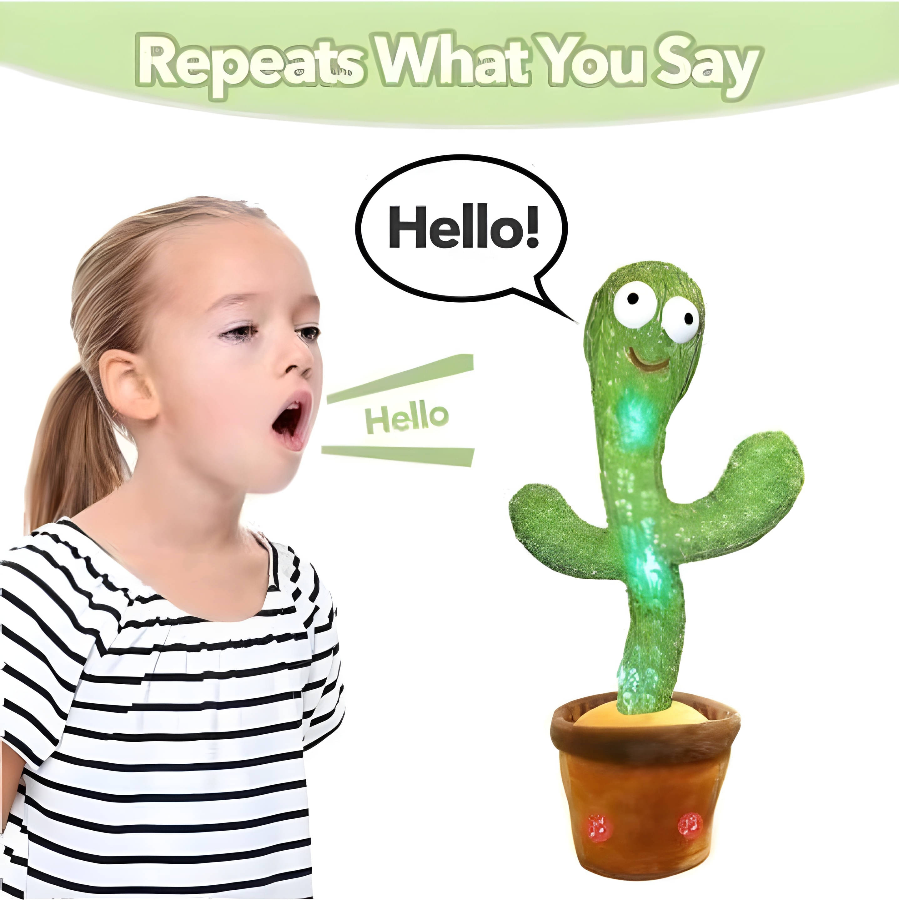 Talking Dancing Cactus Singing Recording Repeat What You Say Funny Education Toy Talking Dancing Cactus Singing Recording Repeat What You Say Funny Education Toy