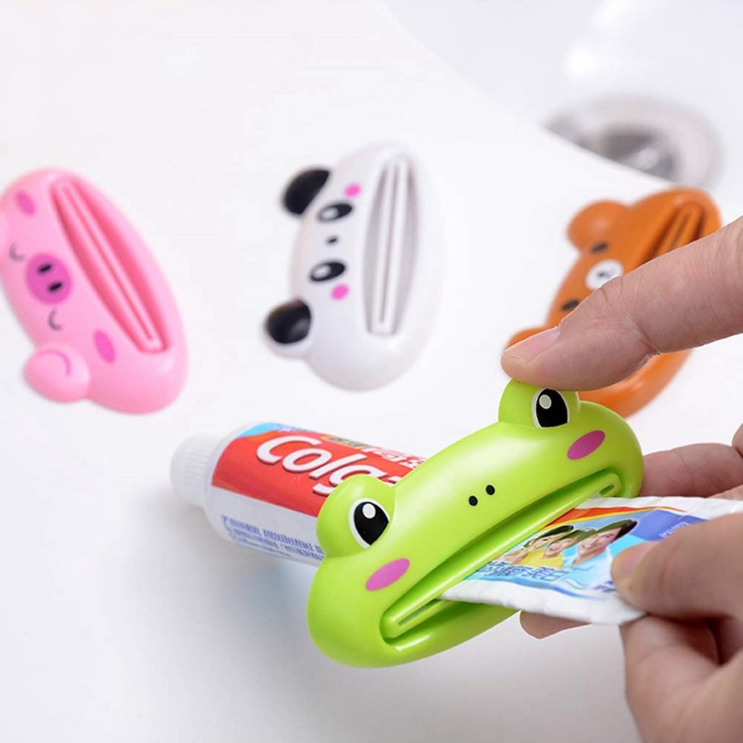 Toothpaste Dispenser Rolling Holder Lovely Multifunction Cartoon Commodity Tube Rolling Home Squeezer Toothpaste Toothpaste Dispenser Rolling Holder Lovely Multifunction Cartoon Commodity Tube Rolling Home Squeezer Toothpaste