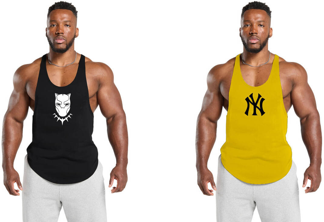     			VTSports Pack of 2 Polyester Tank For Men ( Multicolor )