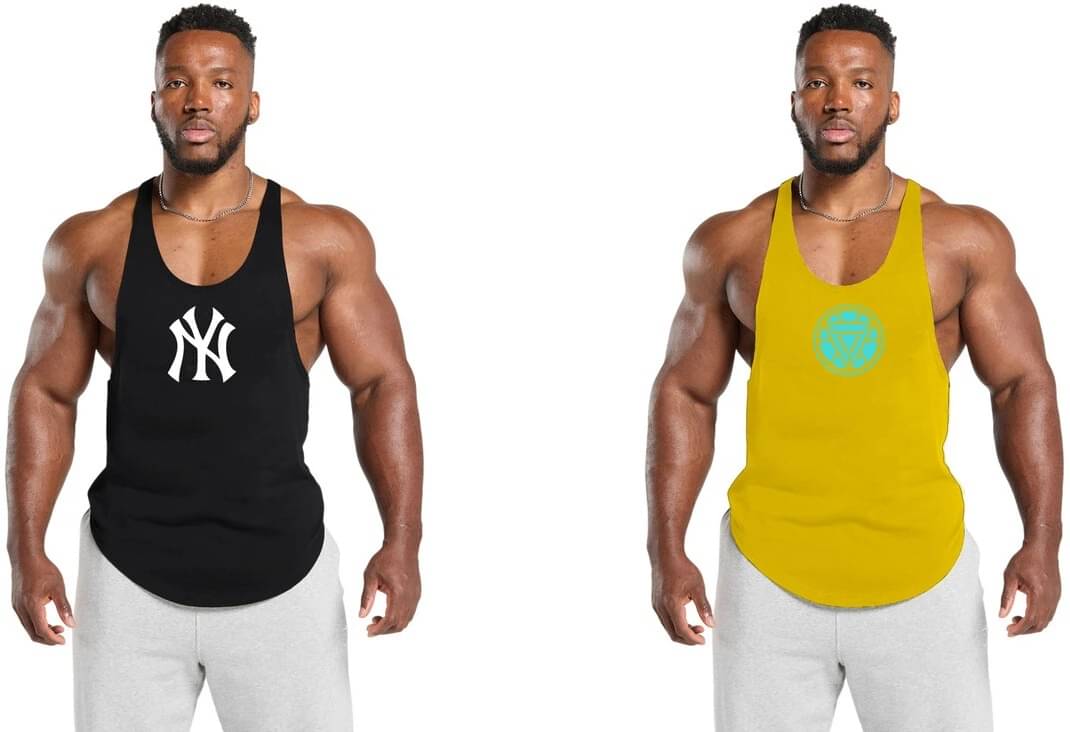     			VTSports Pack of 2 Polyester Tank For Men ( Multicolor )
