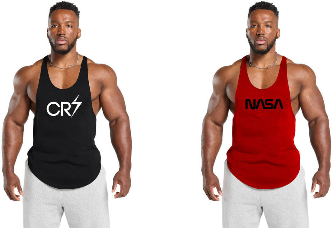     			VTSports Pack of 2 Polyester Tank For Men ( Multicolor )