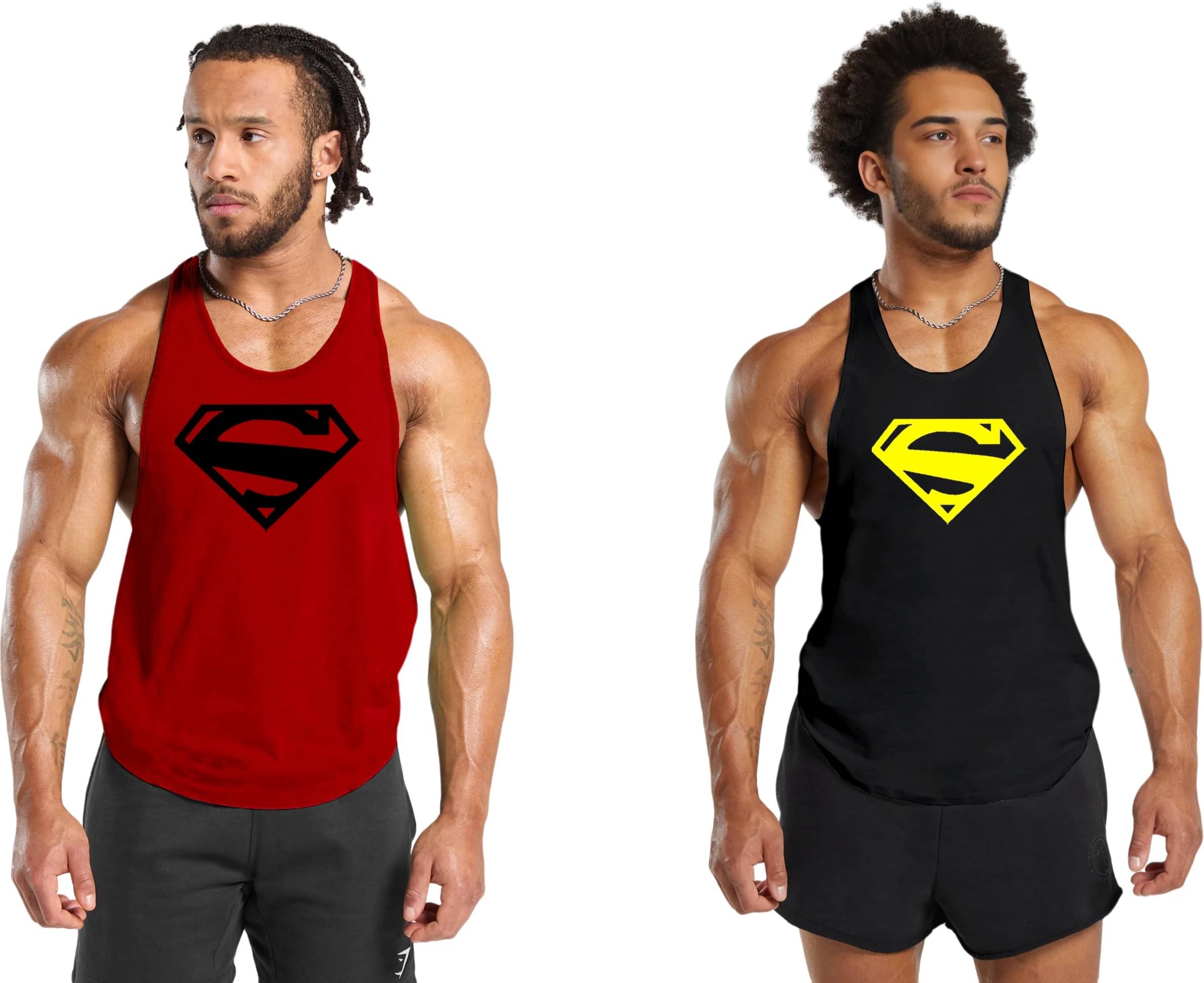     			VTSports Pack of 2 Polyester Tank For Men ( Multicolor )