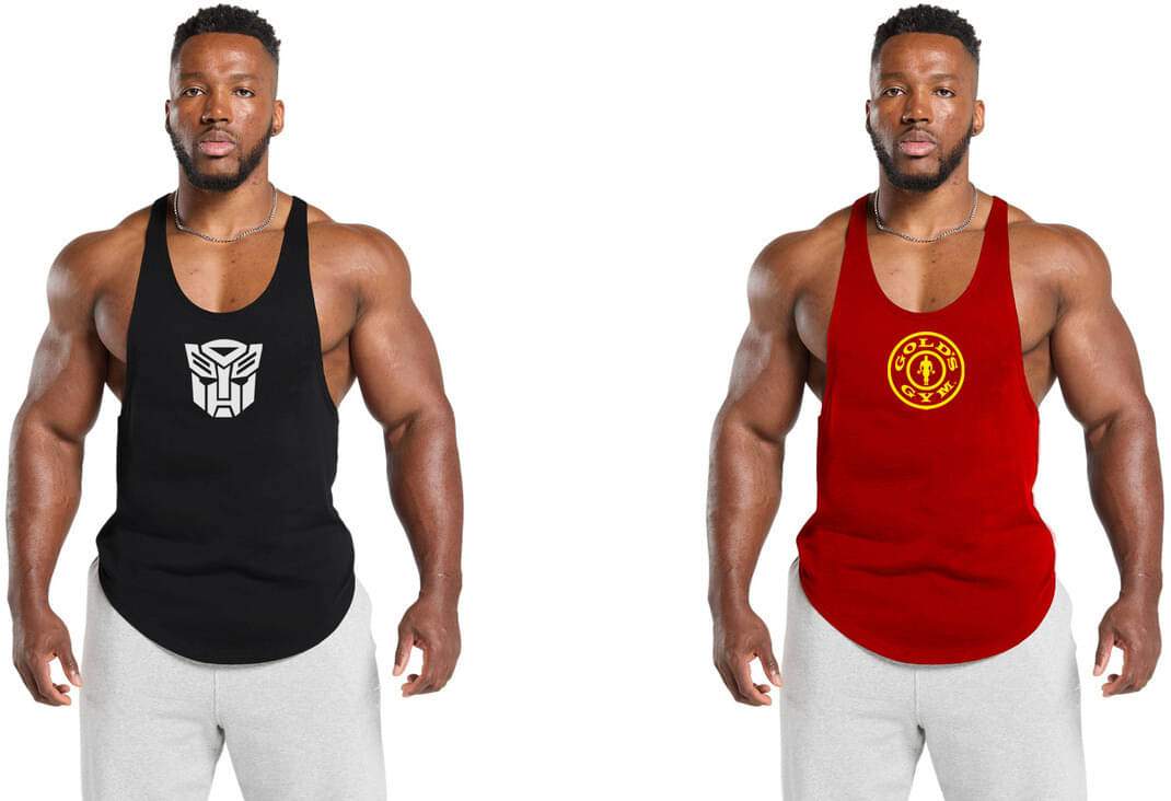     			VTSports Pack of 2 Polyester Tank For Men ( Multicolor )