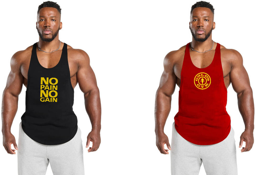     			VTSports Pack of 2 Polyester Tank For Men ( Multicolor )