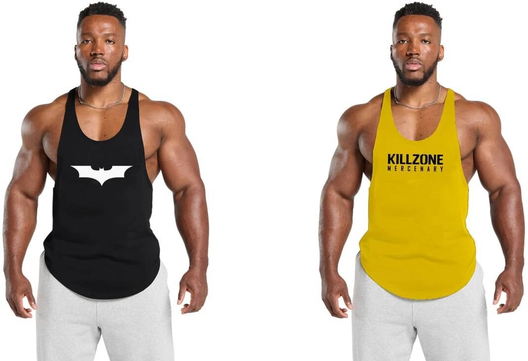     			VTSports Pack of 2 Polyester Tank For Men ( Multicolor )