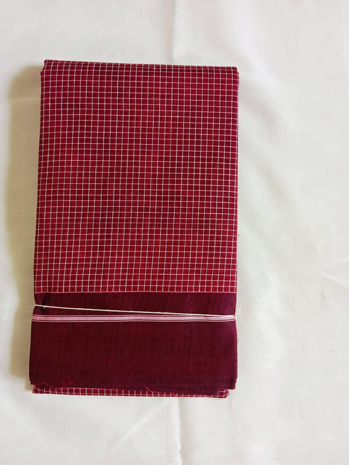     			chettinad cotton saree Cotton Woven Design Chettinad Saree Without Blouse Piece ( Maroon )
