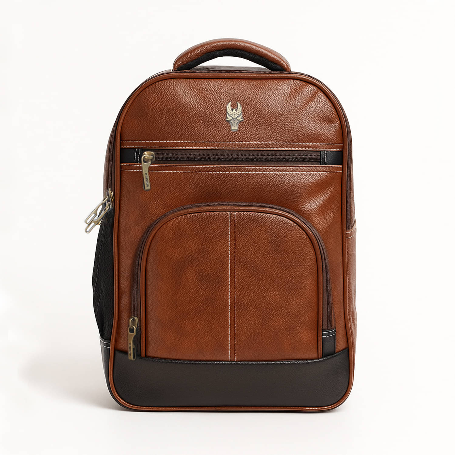     			krishiv 22 Ltrs Tan Laptop Bags