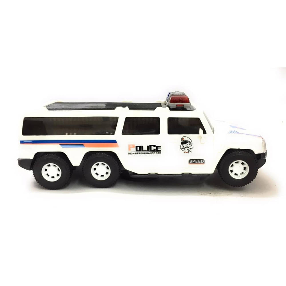     			Police Car Toy for Kids White Kids New Diecast Metal Pullback Openable Doors Toy Cars (Multicolor car).