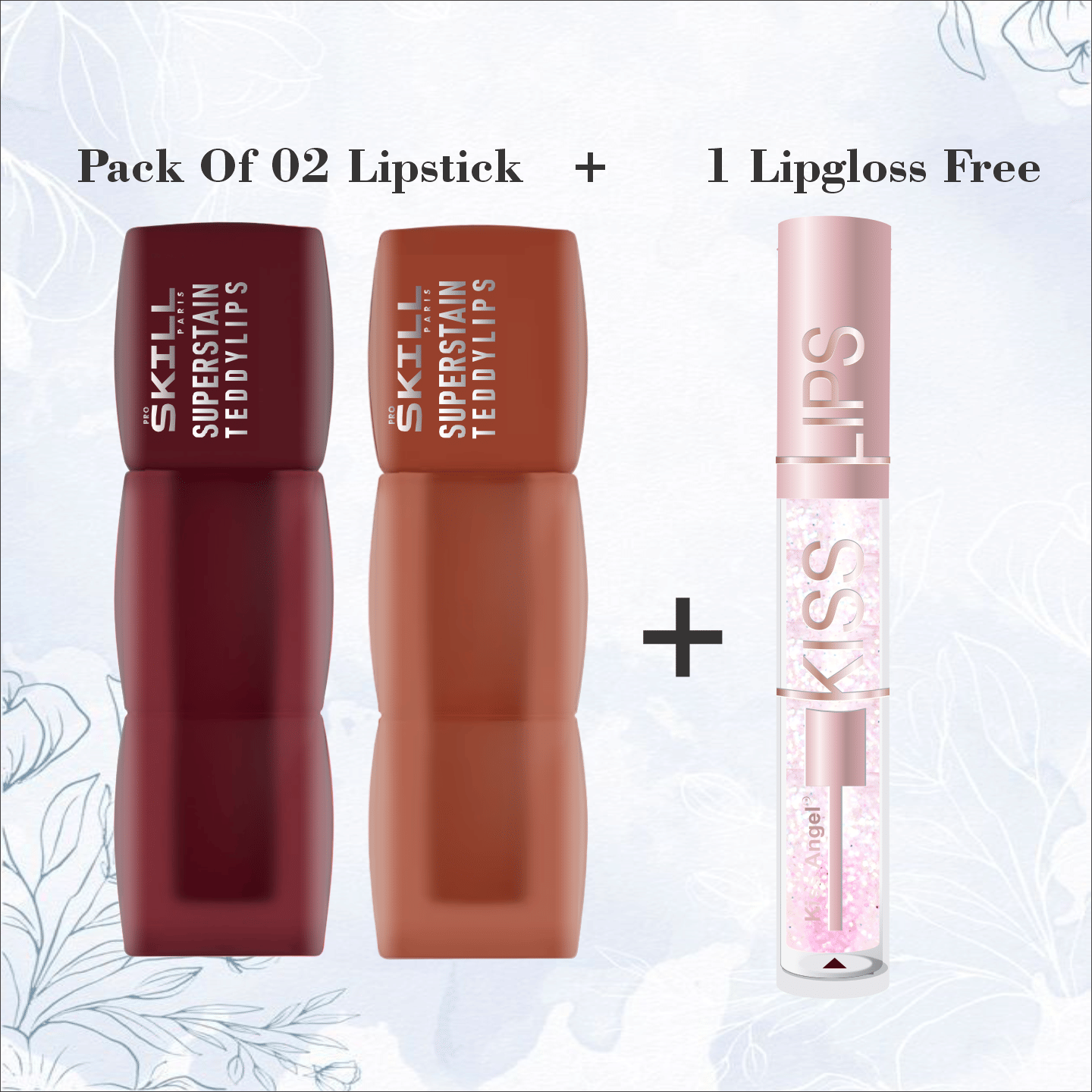     			pro skill paris Coffee,Coffee Brown Matte Hydrating Liquid Lipstick ( Pack of 3 )