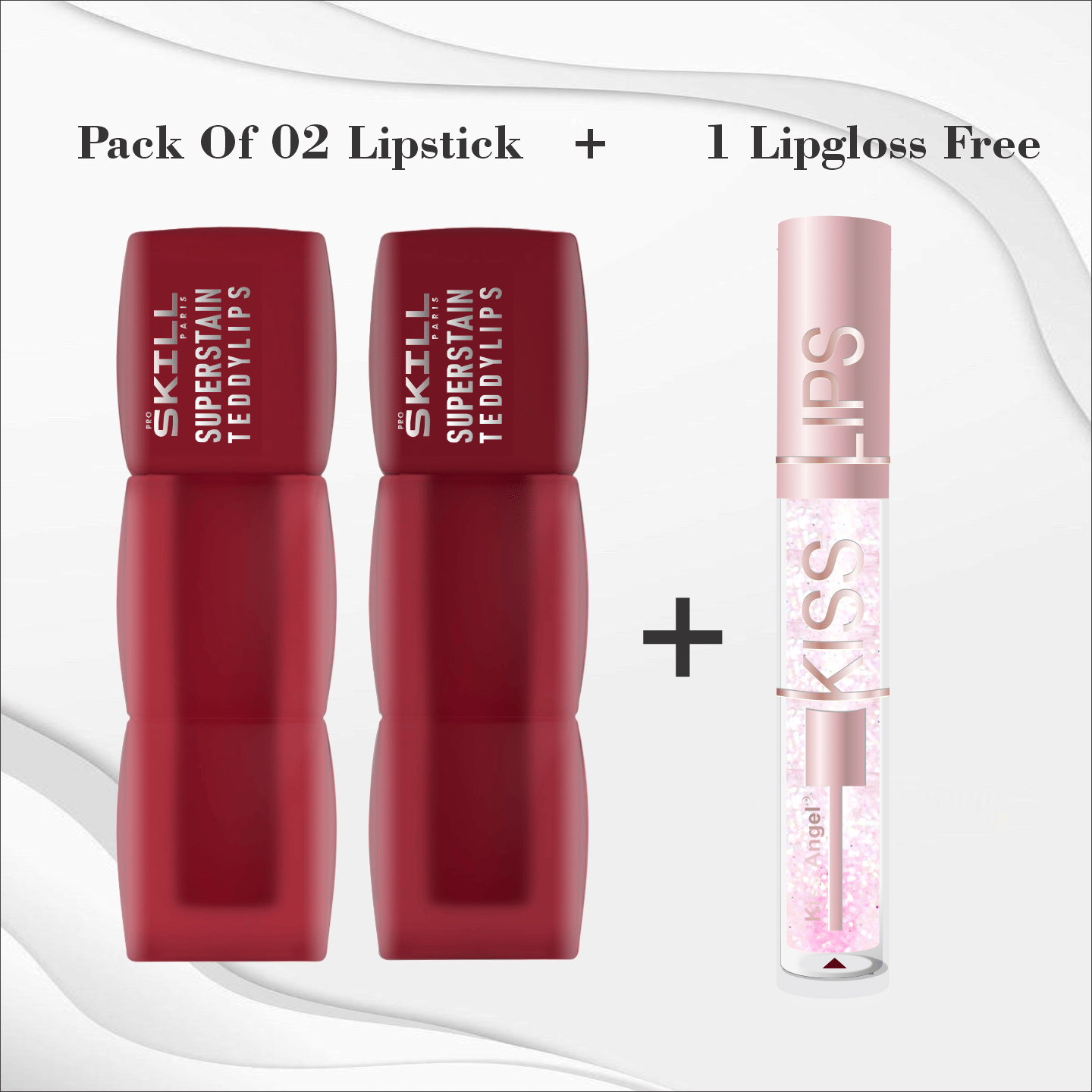     			pro skill paris Maroon Matte Hydrating Liquid Lipstick ( Pack of 3 )