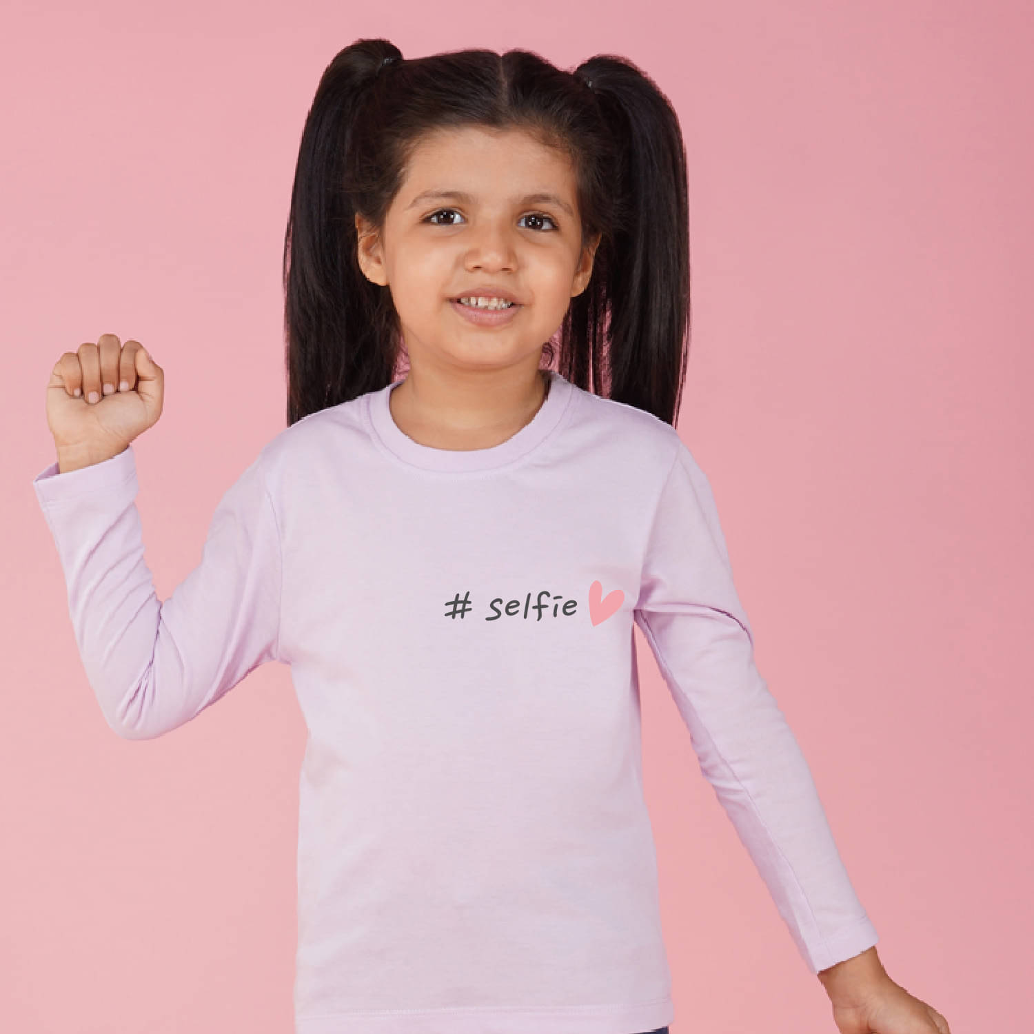     			Nusyl Pack of 1 Girls Cotton Blend T-Shirt ( Purple )