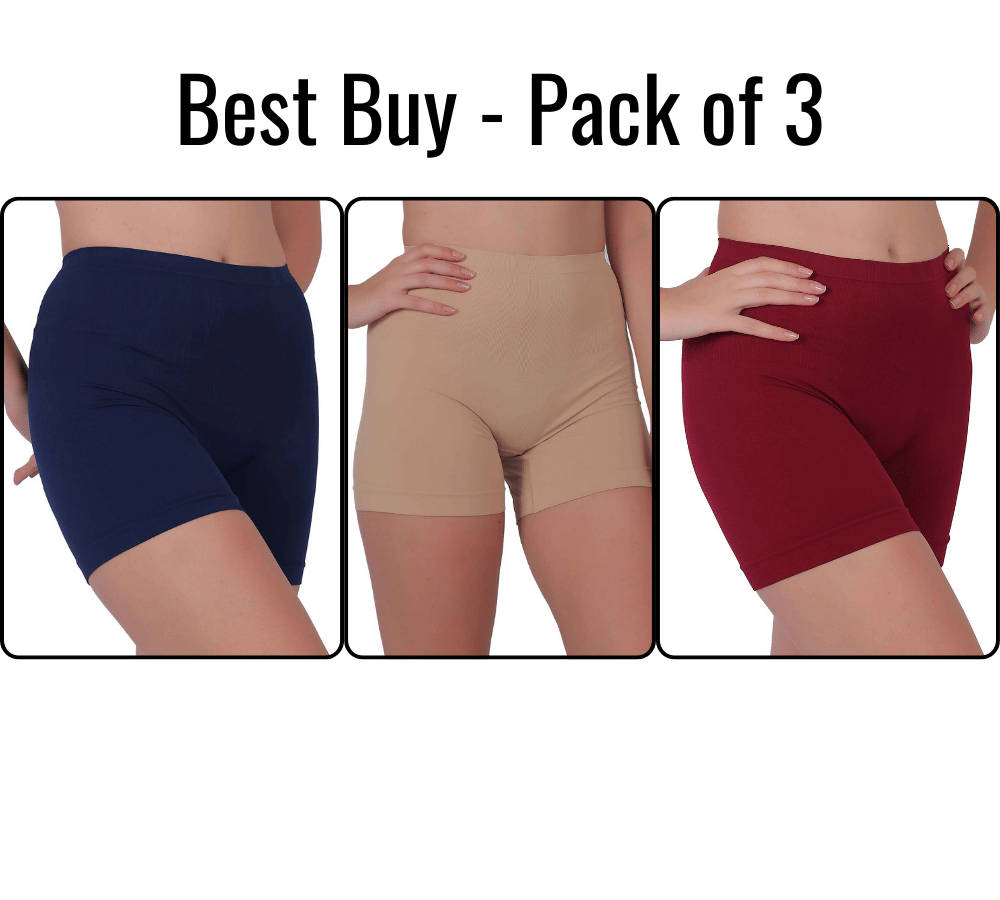     			Pia Trends Women Cotton Blend Tummy Shaper ( Navy Blue,Multicolor )