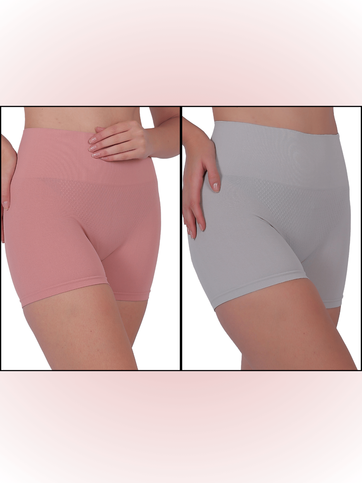 Pia Trends Women Cotton Blend Tummy Shaper ( Peach,Light Grey )     			Pia Trends Women Cotton Blend Tummy Shaper ( Peach,Light Grey )