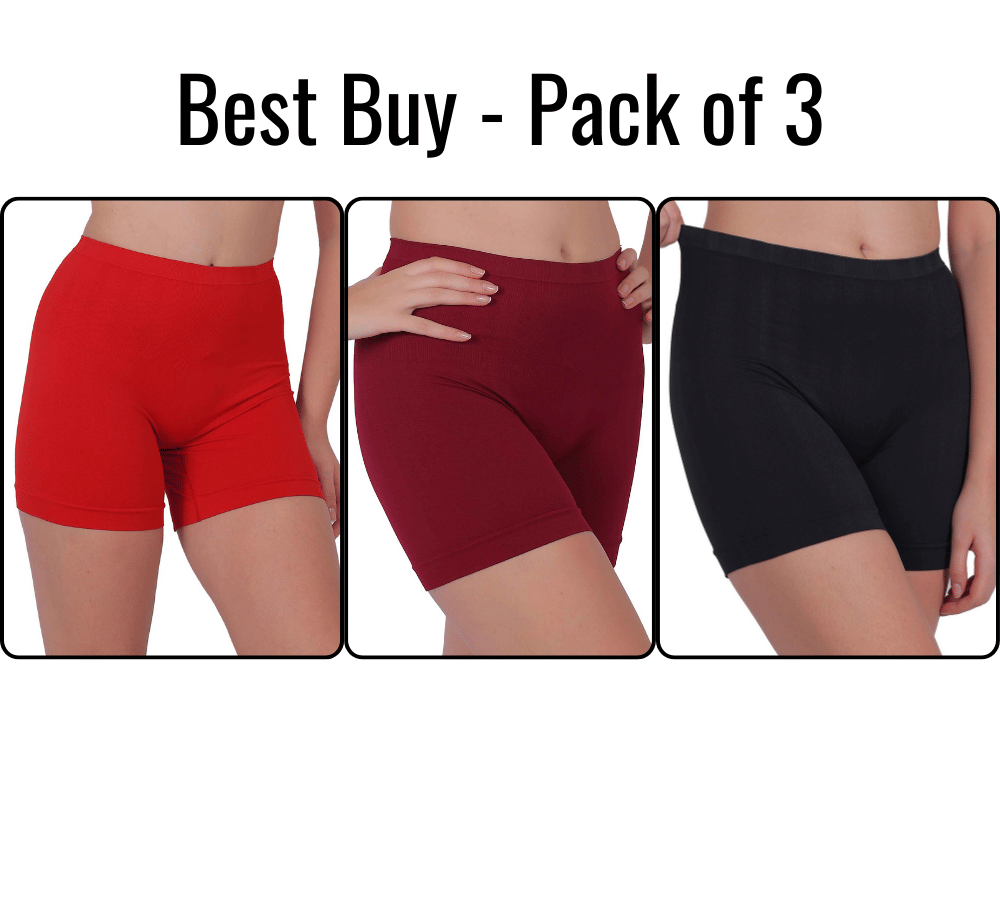 Pia Trends Women Cotton Blend Tummy Shaper ( Red,Maroon,Black ) Pia Trends Women Cotton Blend Tummy Shaper ( Red,Maroon,Black )
