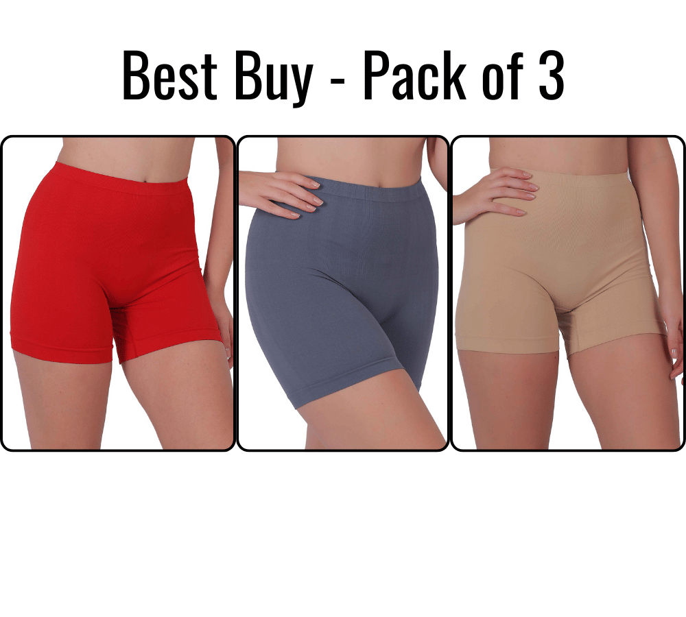 Pia Trends Women Cotton Blend Tummy Shaper ( Red,Grey,Beige ) Pia Trends Women Cotton Blend Tummy Shaper ( Red,Grey,Beige )