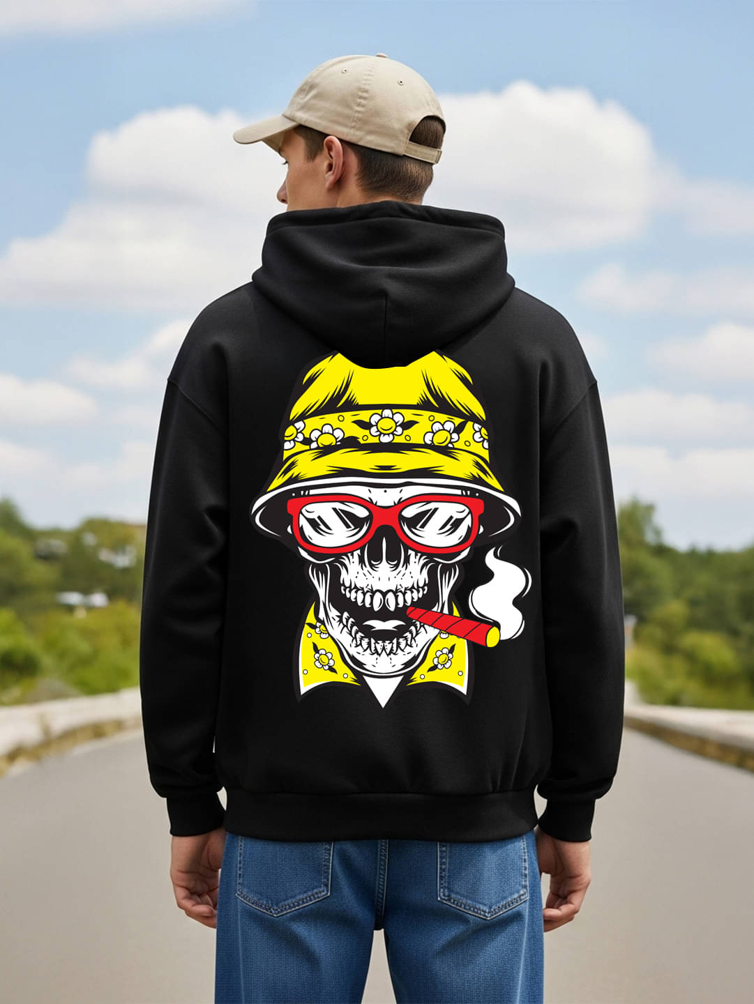     			SCOTT FINCHER Fleece Hooded Men's Sweatshirt - Black ( Pack of 1 )
