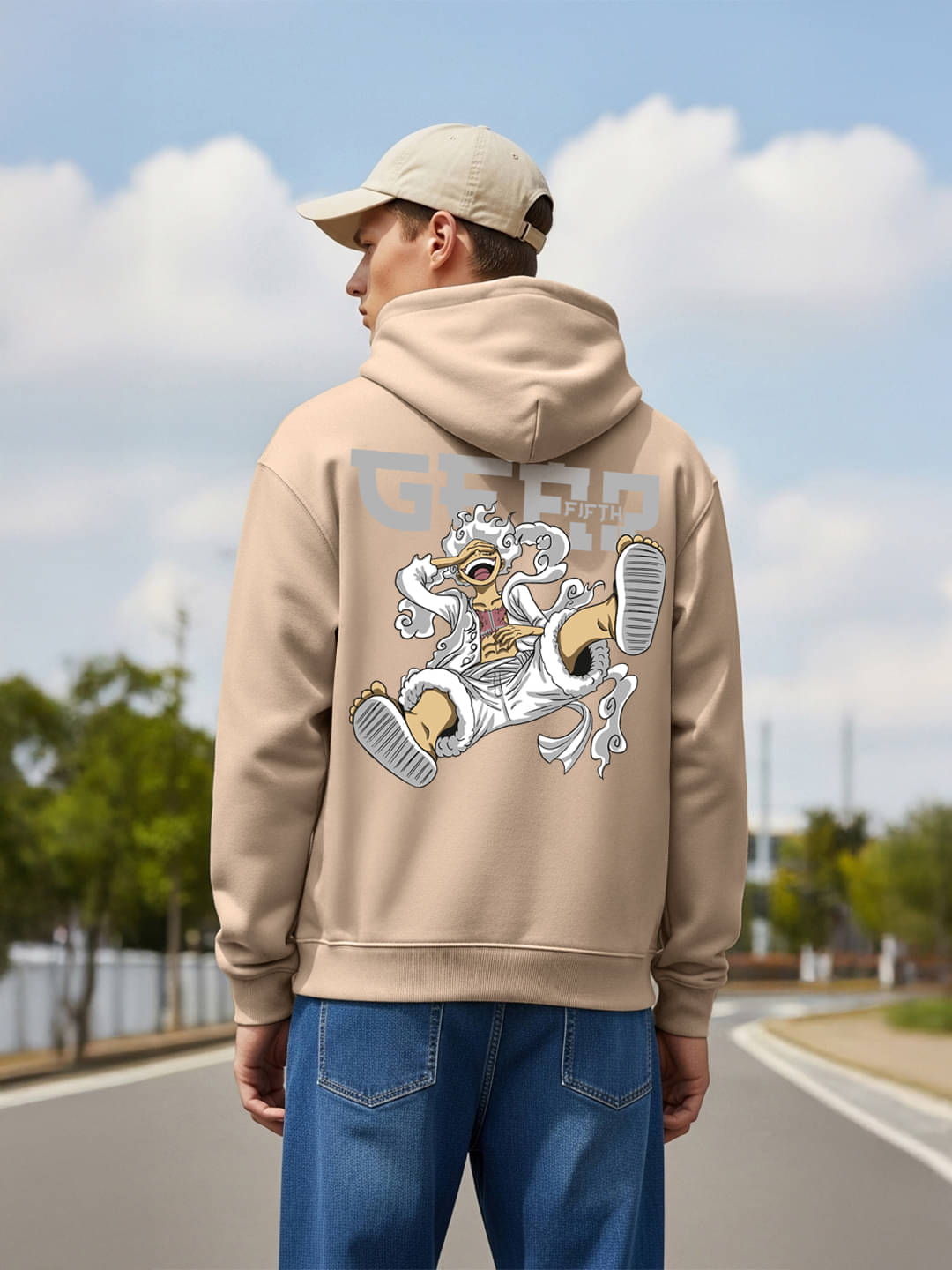 SCOTT FINCHER Fleece Hooded Men's Sweatshirt - Cream ( Pack of 1 ) SCOTT FINCHER Fleece Hooded Men's Sweatshirt - Cream ( Pack of 1 )