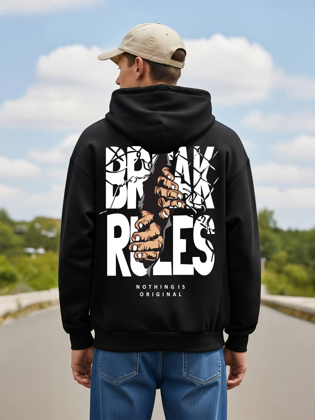 SCOTT FINCHER Fleece Hooded Men's Sweatshirt - Black ( Pack of 1 )     			SCOTT FINCHER Fleece Hooded Men's Sweatshirt - Black ( Pack of 1 )