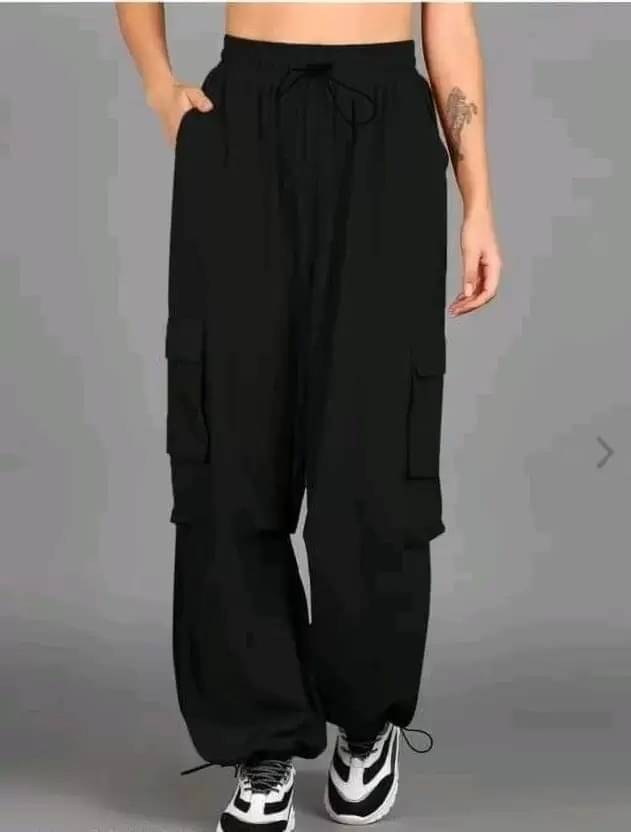     			True Westies Women Lycra Casual Trousers ( Black )