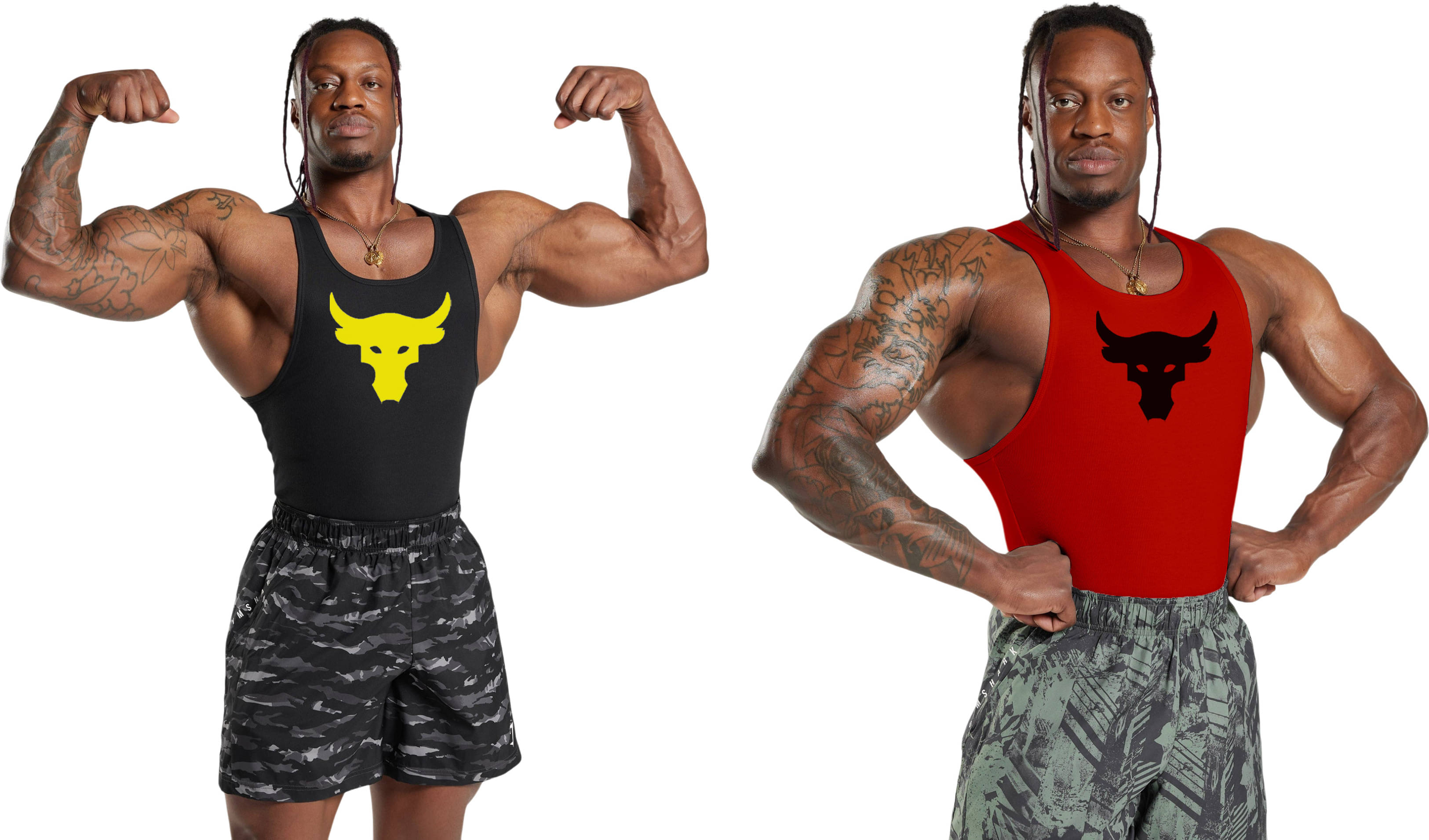     			VTSports Pack of 2 Polyester Tank For Men ( Multicolor )