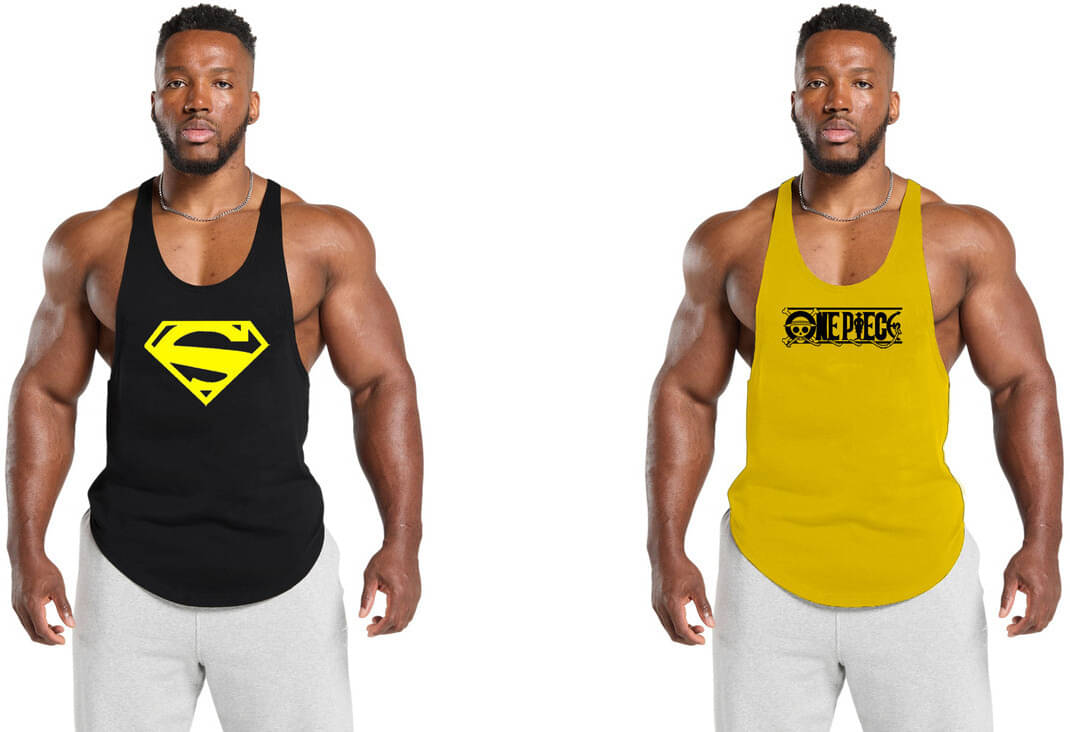     			VTSports Pack of 2 Polyester Tank For Men ( Multicolor )