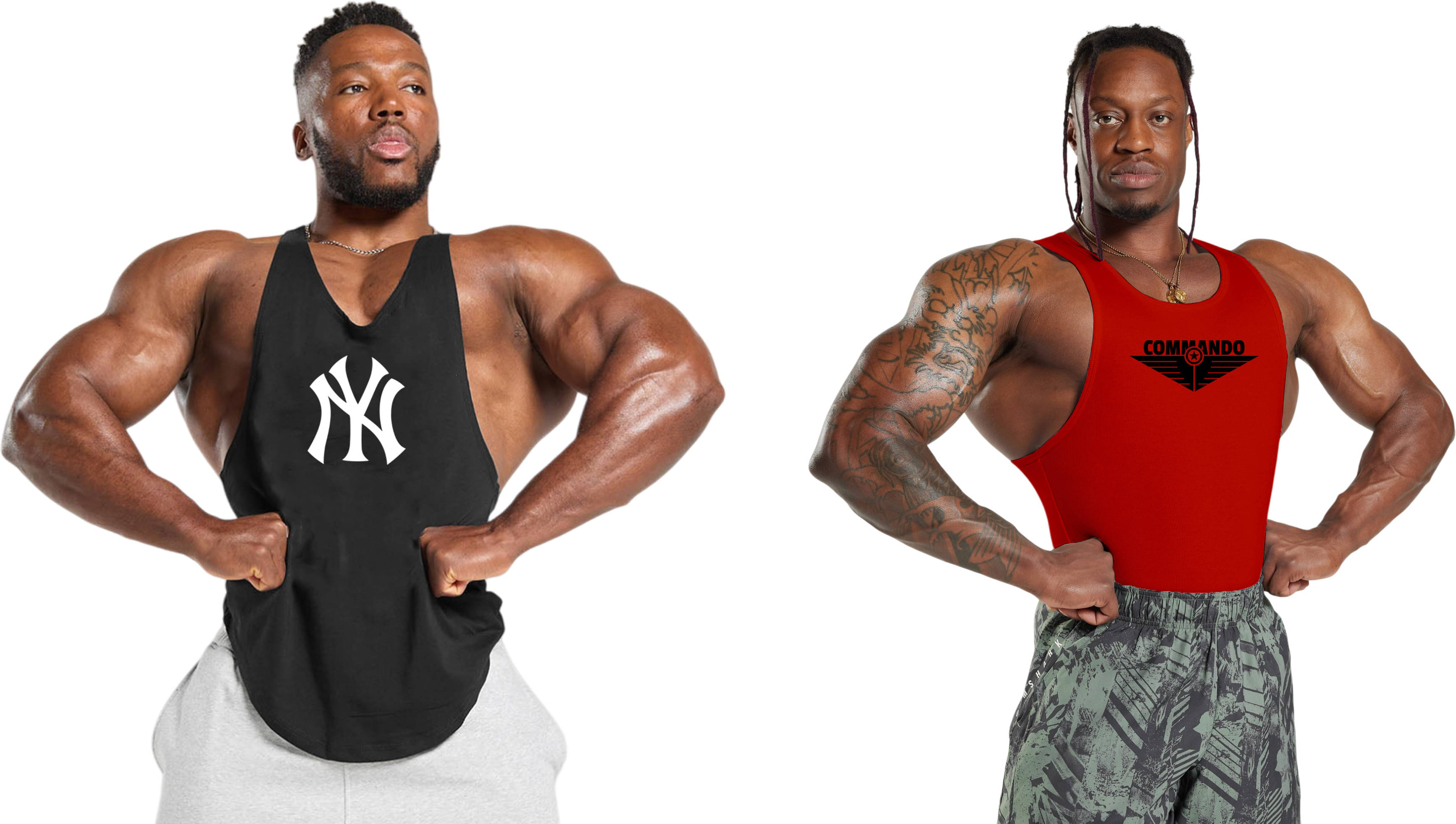     			VTSports Pack of 2 Polyester Tank For Men ( Multicolor )