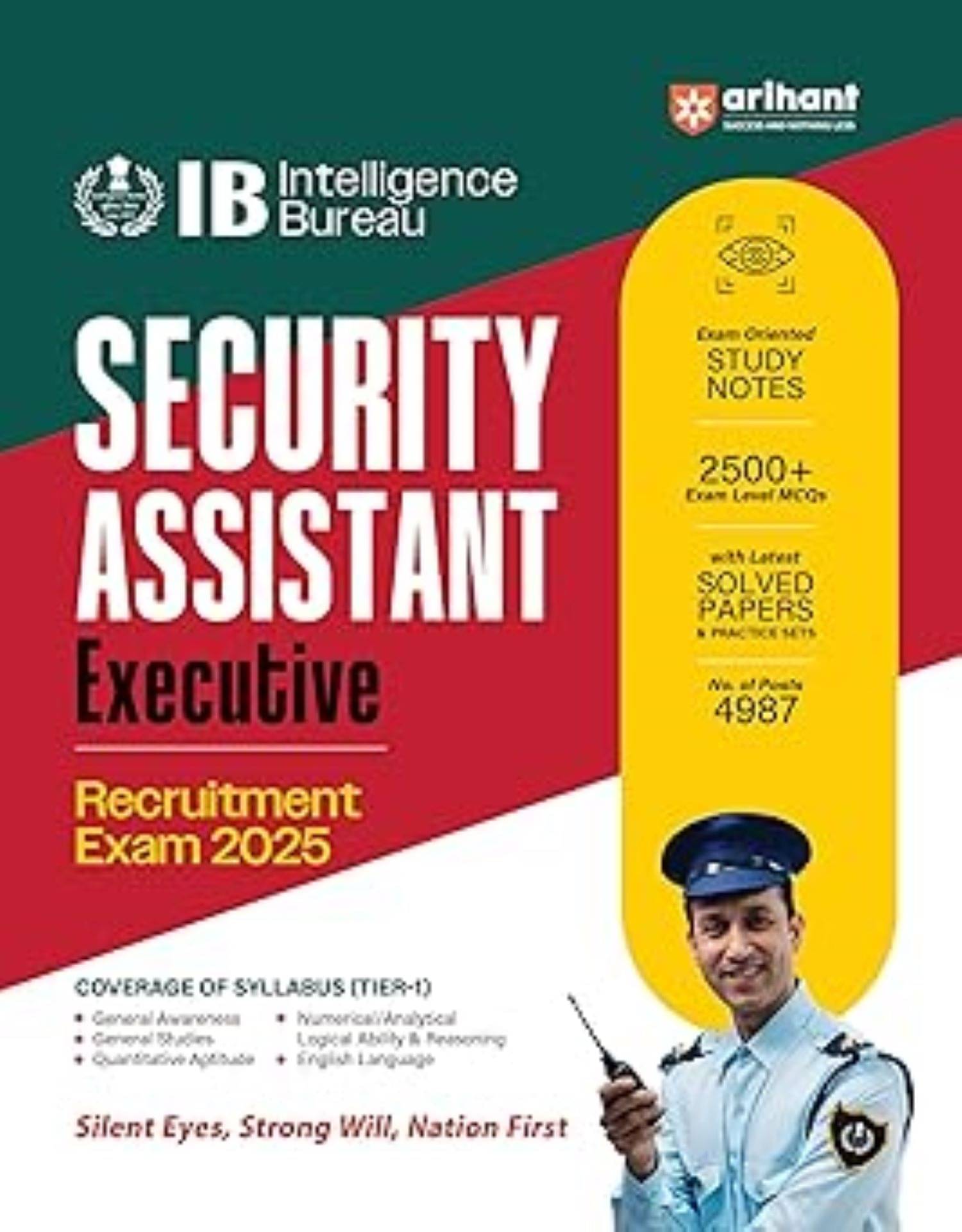 ARIHANT IB SECURITY ASSISTANT ARIHANT IB SECURITY ASSISTANT