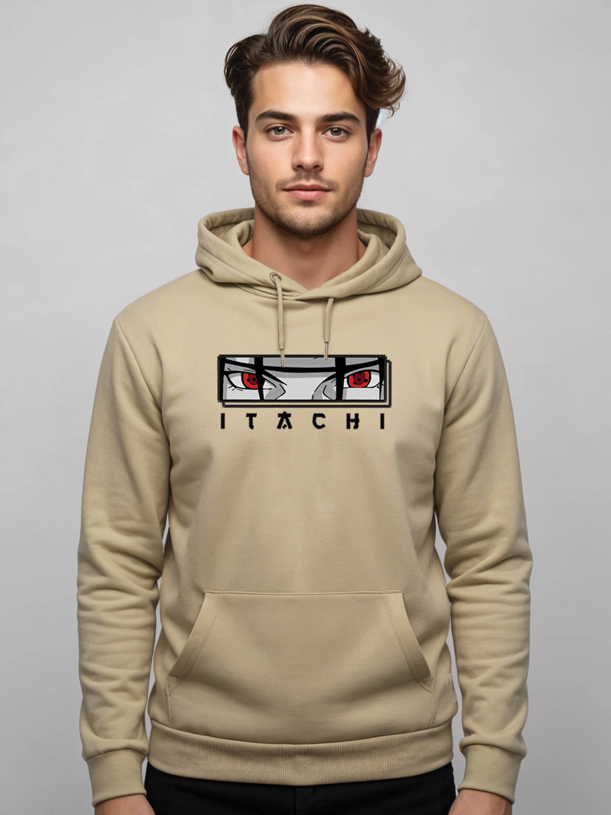     			Adro Fleece Hooded Men's Sweatshirt - Beige ( Pack of 1 )