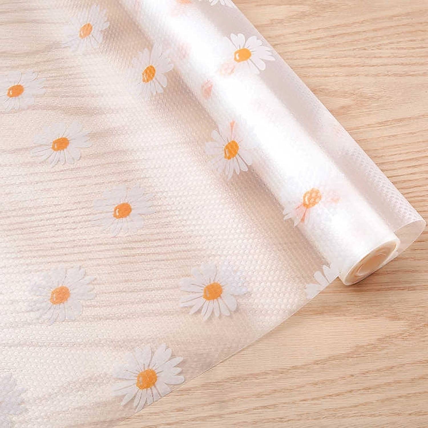     			Printed Eva Mat, Anti Slip Fridge Mat, Refrigerator Shelf Liner, Transparent Drawer Liner, Non Adhesive Shelf Mat, Kitchen Drawer Liner, Cabinet Cupboard Mat, Floral Fridge Mat, Multipurpose Shelf Liner